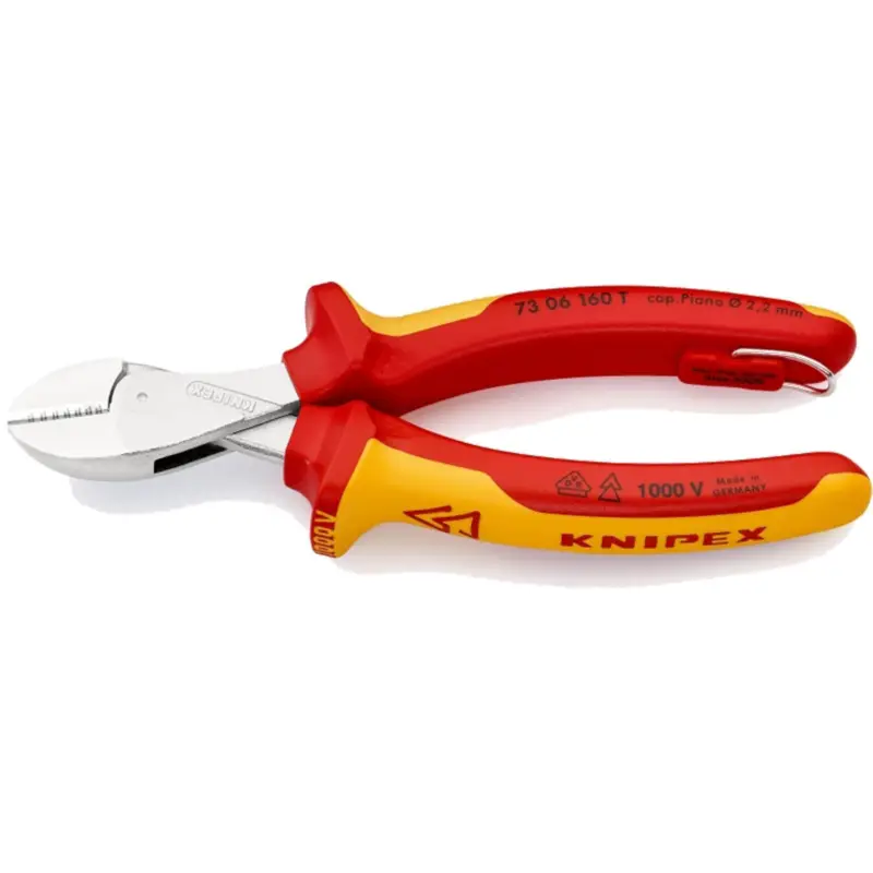 Knipex X-Cut® Kompakt-Seitenschneider mit Befestigungsöse - 7306160T Mega-Angebot