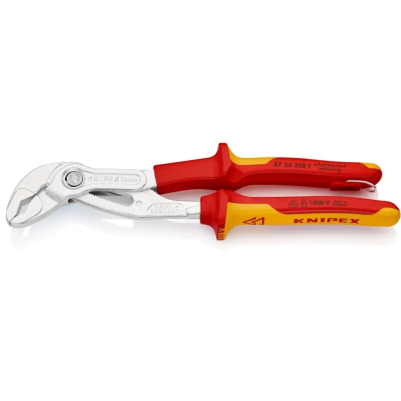 Preis Gesenkt Knipex Cobra® VDE Hightech-Wasserpumpenzange, isoliert mit Befestigungsöse - 8726250T