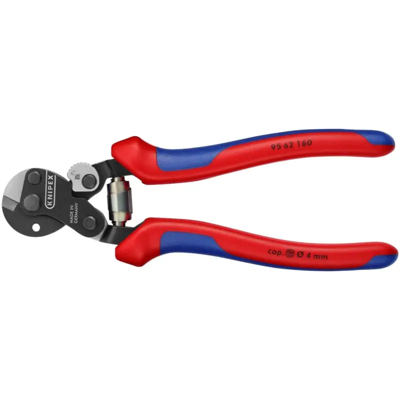 Knipex Drahtseilschere 160 mm mit doppelt gelagertem, durchgestecktem Gelenk - 9562160 Top-Angebot