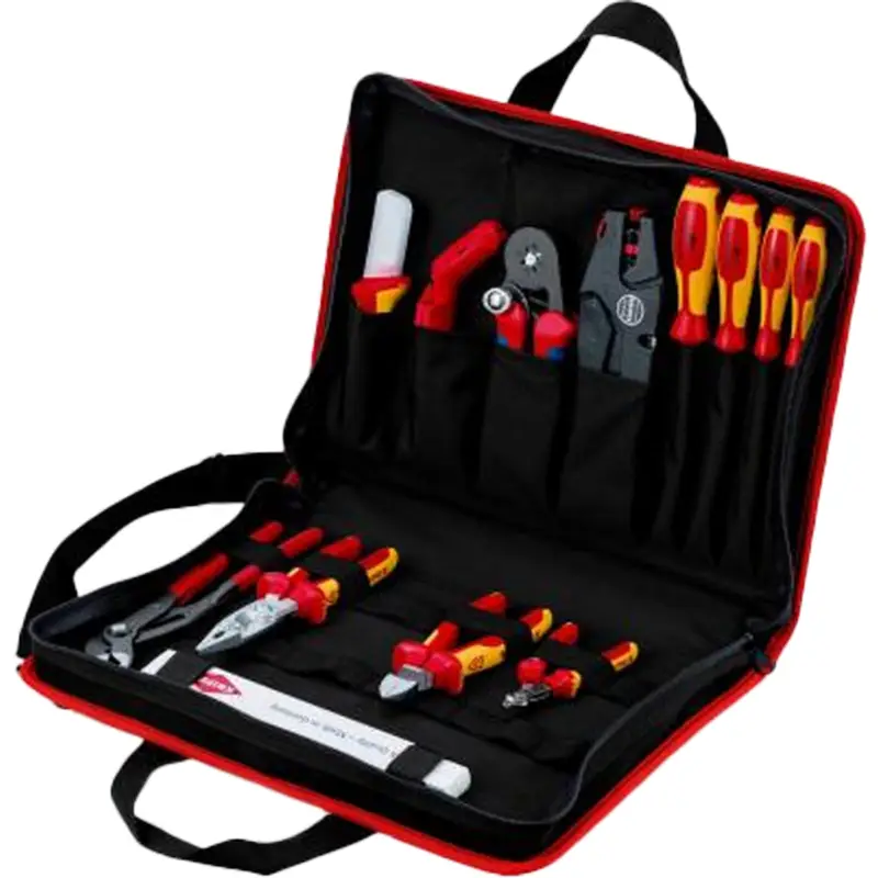 Nur Heute Knipex KNIPEX Werkzeugtasche "Kompakt" Elektro 14tlg. - 002111