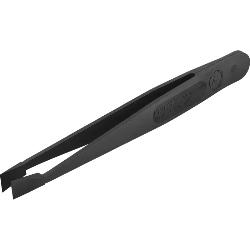 Saisonangebot Knipex Kunststoffpinzette ESD, schwarz - 920905ESD