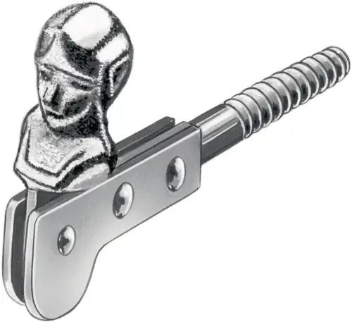 VORMANN Fensterladenfeststeller L.120mm STA blau verz.m.Kopf z.Einschr - 000099005Z Direkt Vom Hersteller