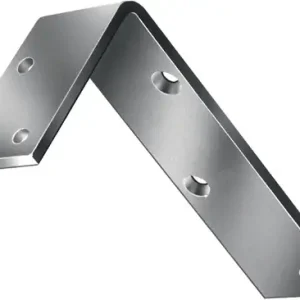 VORMANN Winkel L.100 x 50 mm B.40 mm S.5 mm STA roh blau verz - 000171100Z Markenware