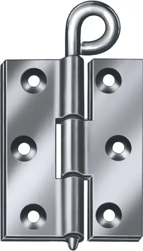 Echt VORMANN Kulissenscharnier H.70mm B.55mm S.3mm STA blau verz.geschlagen - 000056070ZR