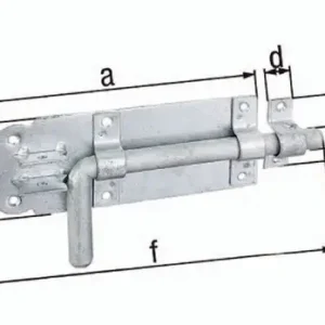Nur Heute GAH Alberts Bolzenr. L.160mm B.70mm STA TZN Ausschub 49mm - 124359