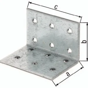 GAH Alberts Lochplattenwinkel ETA-8/165 80 x 80 mm Anz.Löcher 28 S.2,5 mm ETA-8/165 - 330859 Heißes Angebot