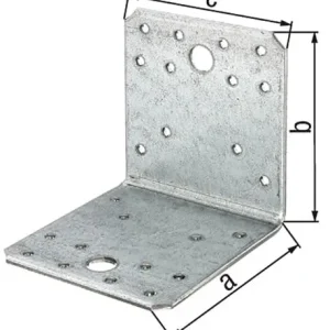 GAH Alberts Winkelverbinder 105 x 90 x 105 mm S.3 mm ETA-08/0165 - 334635 Sofort Bestellen