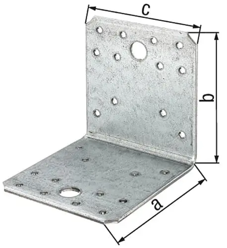 GAH Alberts Winkelverbinder 105 x 90 x 105 mm S.3 mm ETA-08/0165 - 334635 Sofort Bestellen