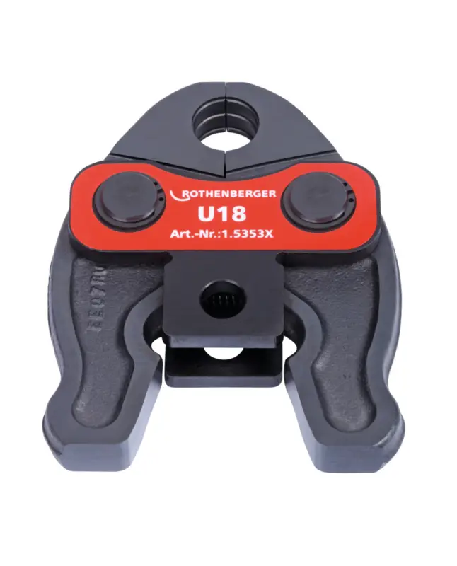 ROTHENBERGER Pressbacke, Compact, U, 18mm - 015353X Geprüft