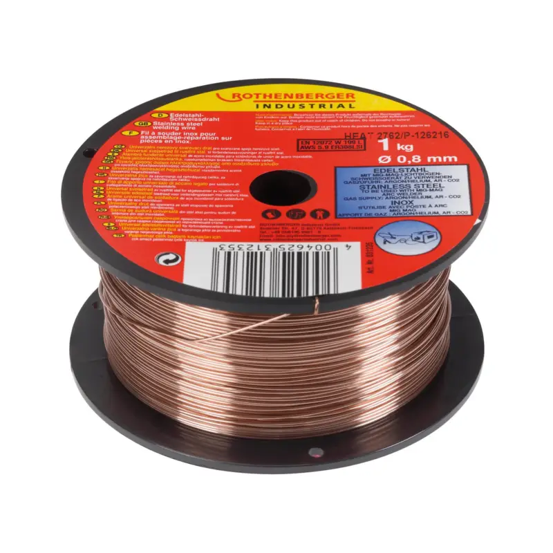 Sale ROTHENBERGER Industrial Edelstahl-Schweißdraht 0,8 mm / 1 kg - 31235
