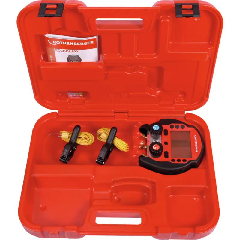 ROTHENBERGER ROCOOL 600 Set Koffer und 2 Temperatur-Klemmen - 1000000570 Preis Gesenkt