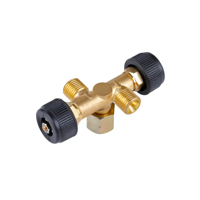 Preis Gesenkt ROTHENBERGER Industrial Doppel-Abzweigventil Propan 1/4"L - 1500003364