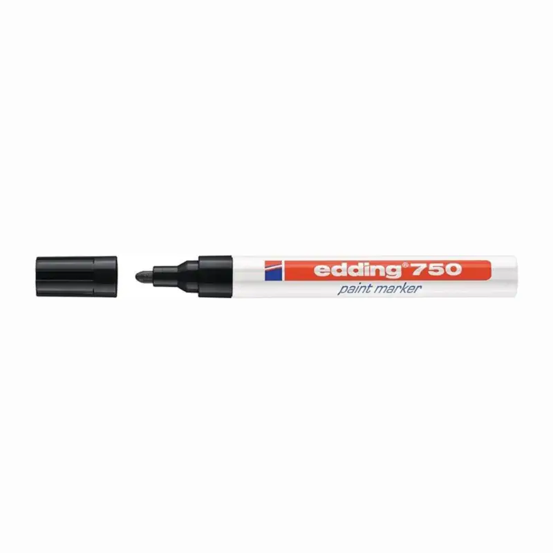 edding Lackmarker 750 schwarz - 4-750001 Schnäppchen