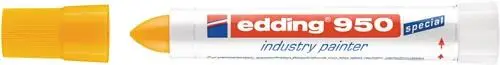edding Industrie-Pastenmarker 950 gelb Strich-B. 10 mm Rundspitze - 4-950005 Günstig