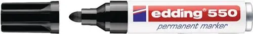 edding Permanentmarker 550 schwarz Strichbreite 3-4 mm - 4-550001 Top-Angebot