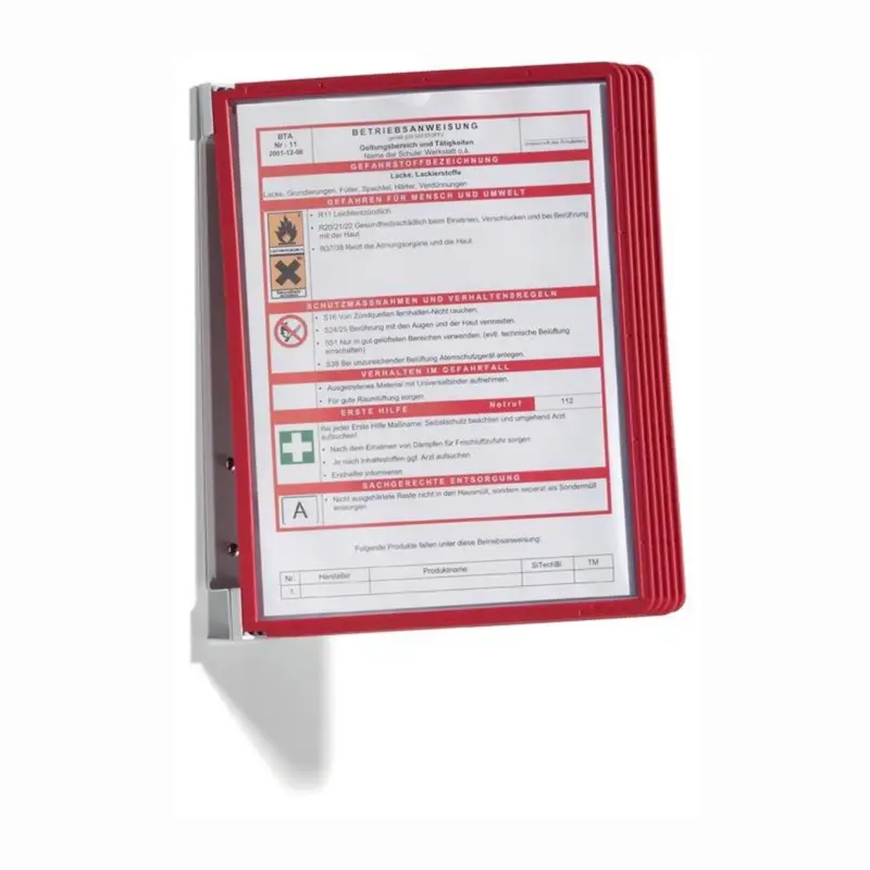 Durable Wandhalter 5 Sichttafeln - 555103 Finale Aktion