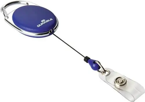 Durable Ausweishalter mit Druckknopfschlaufe - 832407 Aktuell