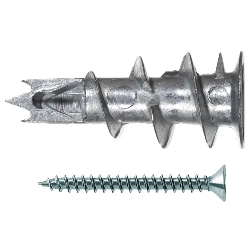 Angebot Fischer 100x Gipskartondübel Metall GKM 27 mit Schraube - 40434
