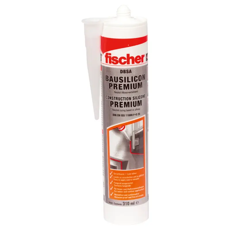 Fischer 1x Bausilicon DBSA 310 ml schwarz - 53094 Top-Preis