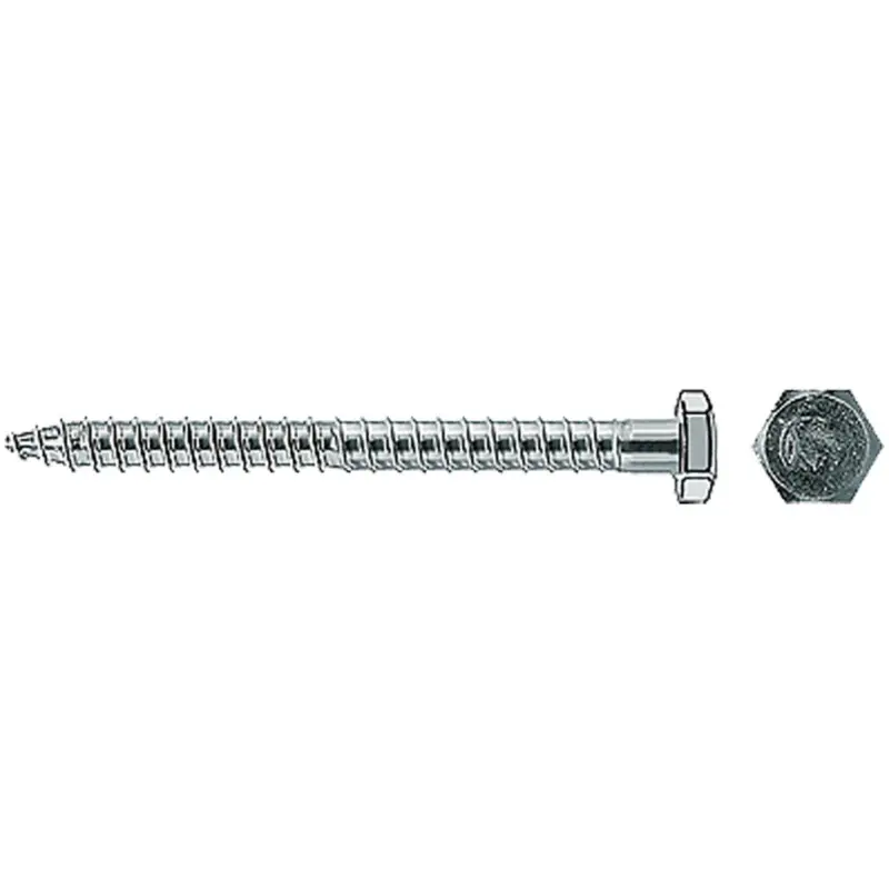 Fischer 50x Sicherheitsschraube 10X95 Sechskantkopf - 80412 Neue Ware