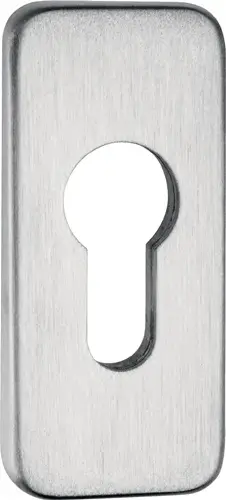 edi Schlüsselrosette 0812/9003 Alu.F1 Schildst.9mm PZ ktg - 0812/9003/01 Markenprodukt