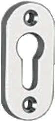 edi Schlüsselrosette 1393/0003 Alu.F1 Schildst.7mm PZ ov - 3393/0000/01 Beliebt