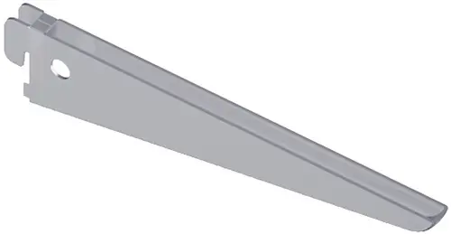 ELEMENT SYSTEM U-Träger 10201 L.470 mm pro Träger 50 kg Stahl weiß mit Aufhängeloch - 10201-00027 Highlight