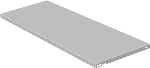 ELEMENT SYSTEM Stahlfachboden B.800mm T.300mm STA weißalu - 10700-00025 Preisknaller