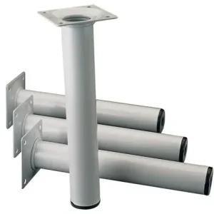 ELEMENT SYSTEM Möbelfuß weißaluminium 30 mm H.200 mm Platte - 11100-00022 Sichere Zahlung