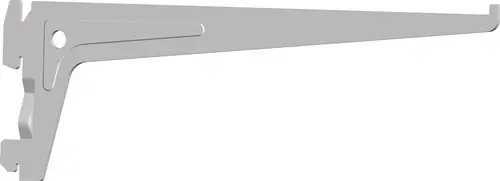 Begrenztes Angebot ELEMENT SYSTEM Träger PRO 10105 L.350 mm pro Träger 60 kg Stahl weiß - 10105-00501