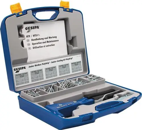 Nur Für Kurze Zeit GESIPA Blindnietsortiment Junior-Nietbox PolyGrip® 352-teilig - 1457662