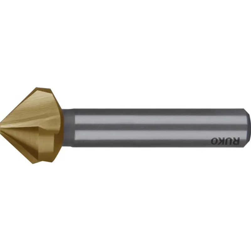 Direktkauf RUKO Kegel- und Entgratsenker DIN 335 Form C 90° HSS TiN Ø 16,5 mm - 102119-1T