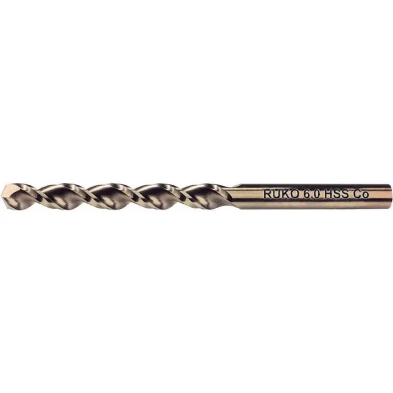 Bestpreis RUKO 10x Spiralbohrer DIN 338 UTL 3000 HSSE-Co 5 Ø 3,5 mm - 229035