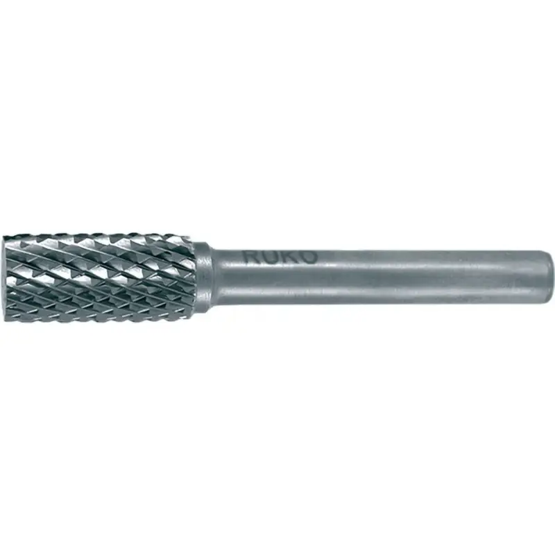 Direktkauf RUKO Hartmetall-Frässtift ZYA Ø 8 mm Kopflänge 18 mm Schaft-Ø 6 mm blank Verzahnung KVZ 4 - 116011