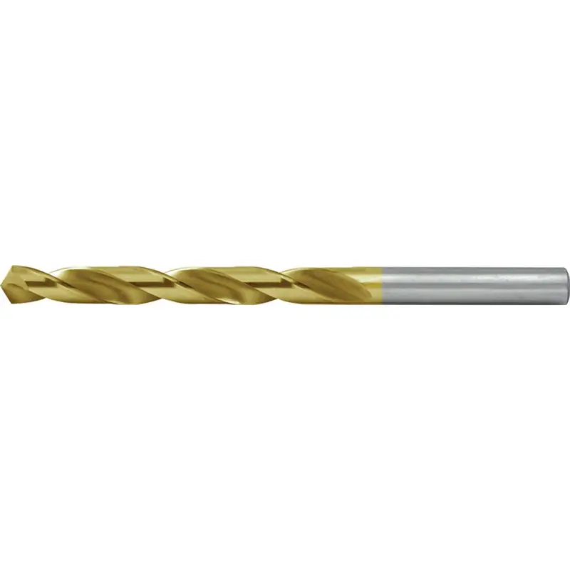 Heißes Angebot RUKO 10x Spiralbohrer DIN 338 Typ N HSS-G TiN Ø 0,6 mm - 250006T