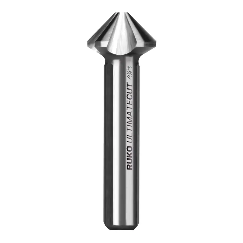 RUKO ULTIMATECUT Kegel- und Entgratsenker 4S HSS DIN 355 90° Ø 10,4 mm - 102874 Schneller Versand