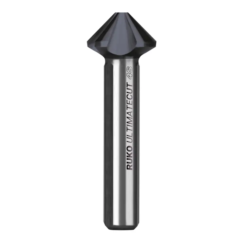 Sonderangebot RUKO ULTIMATECUT Kegel- und Entgratsenker 4S HSS RUnaTEC DIN 355 90° Ø 19 mm - 102880P