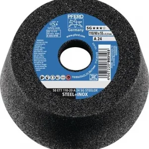 Zertifiziert PFERD Schleiftopf ETT SG STEELOX 110 / 55 mm P 36 - 63418226
