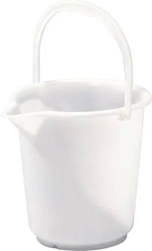 hünersdorff Eimer 10,5 l HD-Polyethylen natur - 941100 Neue Kollektion