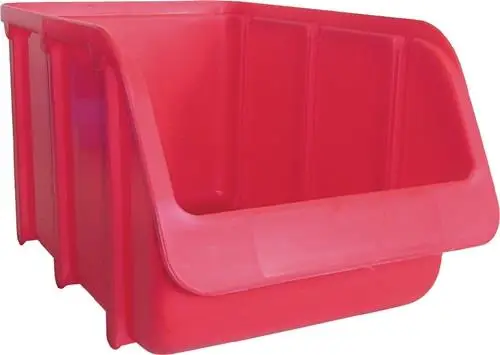 hünersdorff Sichtlagerkasten L 242 / 203 X B 146 X H 127 mm rot - 673100 Neu