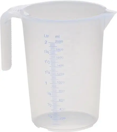 hünersdorff Messkanne 2000 ml Polypropylen transparent - 937500 Saisonangebot