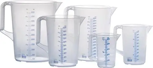 hünersdorff Messkanne 5000 ml Polypropylen transparent - 939000 Garantierte Lieferung