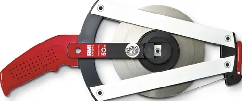BMI Rahmenbandmaß ERGOLINE L.30m Band-B.13mm Bcm EG II Alu.gelb Glasfaser - 320031030BF Rabatt