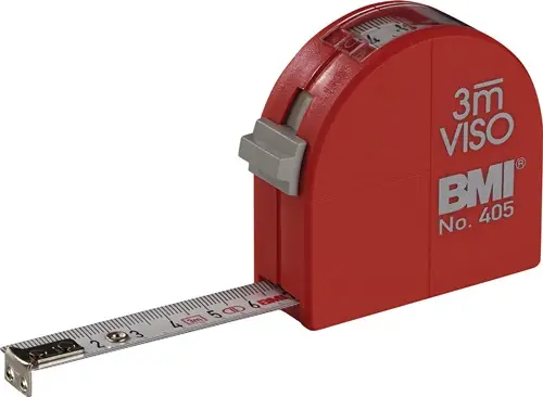 Bestseller BMI Taschenrollbandmaß VISO L.3m B.16mm mm/cm EG II PA Sichtfenster - 405341020