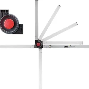 BMI Winkelmessgerät WINKELSTAR Messber.0-270Grad Schenkel-L.150x100cm - 715 100 150 Ausverkauf