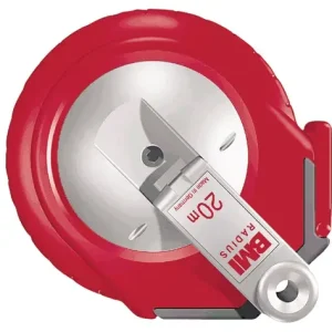 BMI Kapselbandmaß RADIUS L.10m Band-B.13mm Acm EG II Ku.gelb Glasfaser - 520211010A Neu Im Sortiment