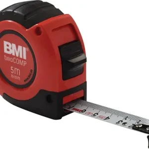 BMI Taschenrollbandmaß twoComp L.8m B.25mm mm/cm EG II ABS m.Magnet SB - 472841021M Direktkauf