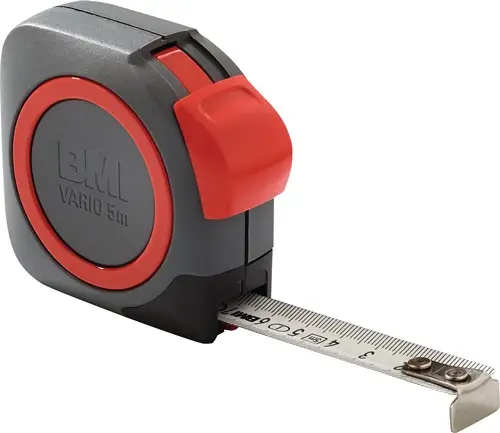 BMI Taschenrollbandmaß VARIO L.3m B.13mm mm/cm EG I (± 0,5 mm/m) Ku.Festst - 411341820-EG I Knallerangebot