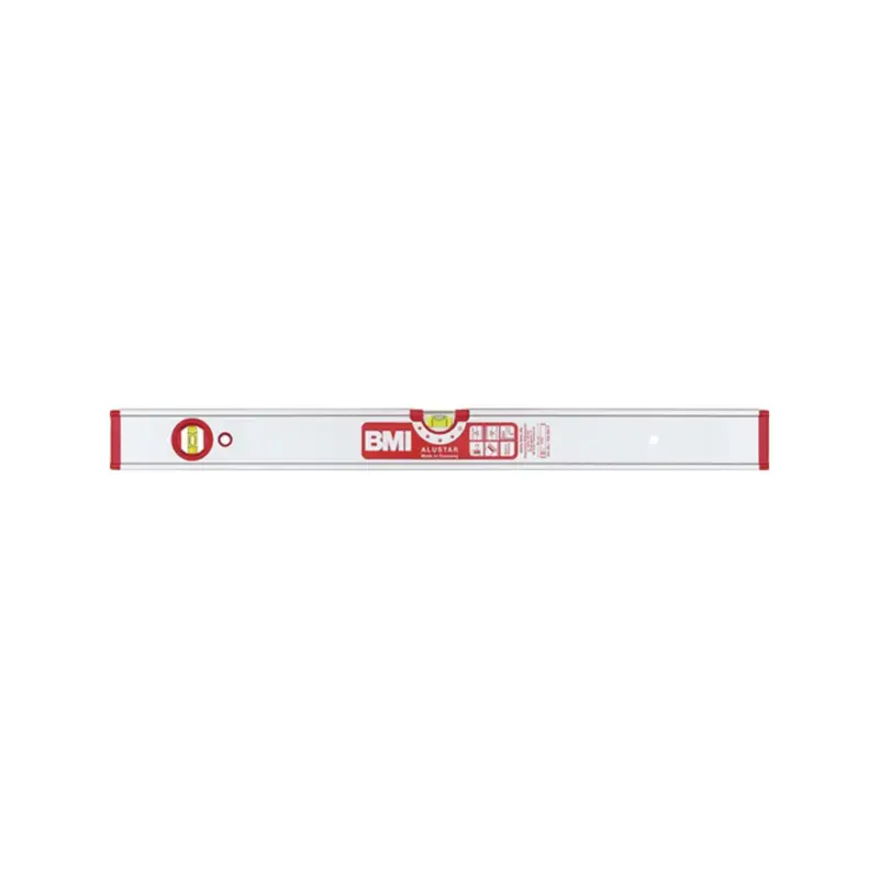 BMI Wasserwaage ALUSTAR 50cm Alu.silber ± 0,5 mm/m - 694050 E Direkt Vom Hersteller