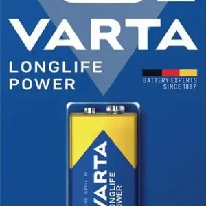 VARTA Batterie Longlife Power 9 V 6LP3146-E Block 580 mAh - 04922. 121.411 Nur Heute